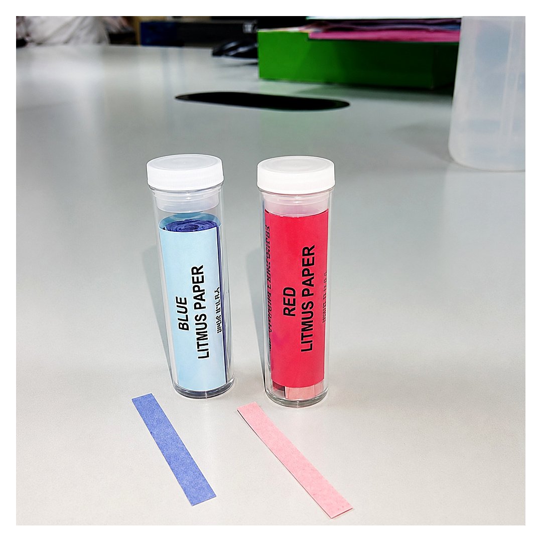 Blue And Red LitmusPapers